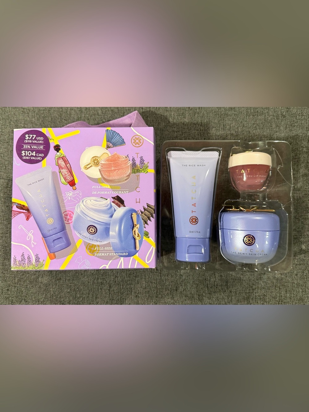 Tatcha Skincare Set - The Dewy Skincare Set